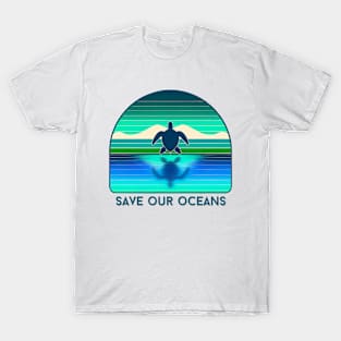 Save Our Oceans Sea Turtle T-Shirt